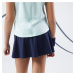 Dievčenská tenisová sukňa tmavomodrá