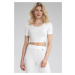 BIELY CROP TOP M748 WHITE