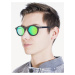 VeyRey Slnečné okuliare drevené polarizačné oválne Hornbeam zelené sklá