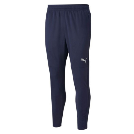 Puma TEAMFINAL TRAINING PANTS Futbalové tepláky, tmavo modrá, veľkosť