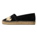 Castañer Espadrilky Karen/186 023461 Čierna