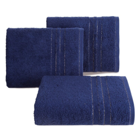 Eurofirany Unisex's Towel 427580 Navy Blue