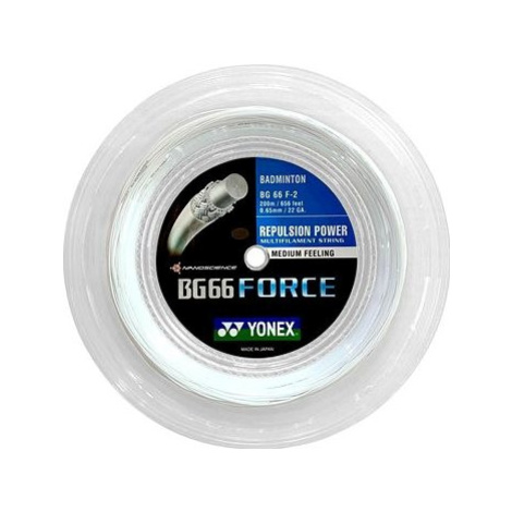 Yonex BG 66 FORCE, 0,65 mm, 200 m, WHITE