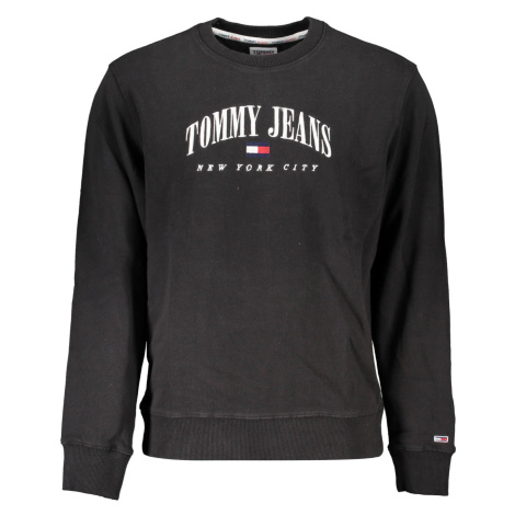 TOMMY HILFIGER SWEATSHIRT WITHOUT ZIP WOMEN BLACK