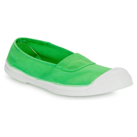 Bensimon  TENNIS ELASTIQUE  Slip-on Zelená