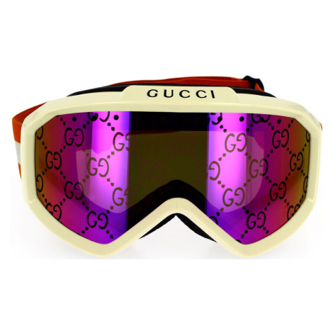 Gucci  Occhiali da Sole  Maschera da Sci e Snowboard GG1210S 002  Slnečné okuliare Oranžová