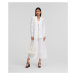 Sako Karl Lagerfeld Embroidery Blazer White