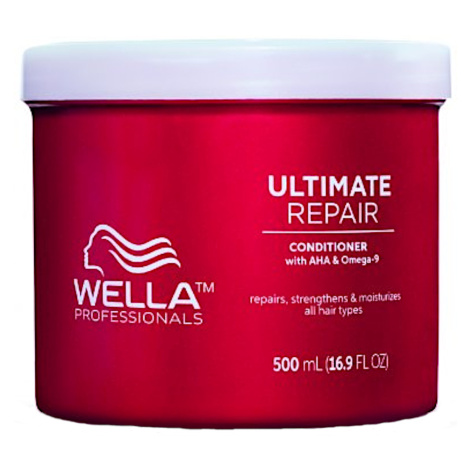 Hĺbkovo regeneračný kondicionér pre poškodené vlasy Wella Professionals Ultimate Repair - 500 ml
