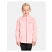 Girls' fleece sweatshirt KILPI ERIN-J Light pink