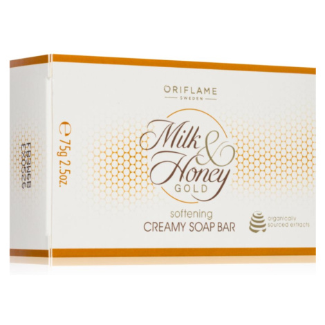 Oriflame Milk & Honey Gold Grand Celebration tuhé mydlo s hydratačným účinkom