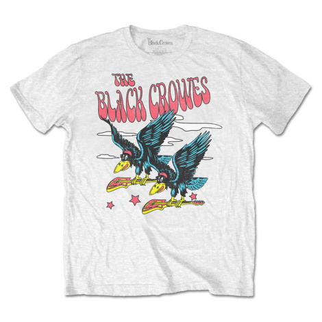 The Black Crowes tričko Flying Crowes Biela
