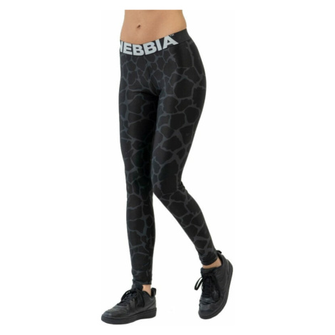 Nebbia Nature Inspired Squat Proof Leggings Black Fitness nohavice