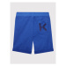 Kenzo Kids Bavlnené šortky K24230 M Modrá Regular Fit