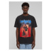 Men's Late Night Calls Acid Heavy Oversize T-Shirt - Black