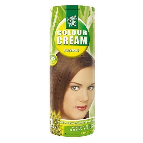 HENNA PLUS Prírodná farba na vlasy krémová 6.35 Oriešková 60 ml