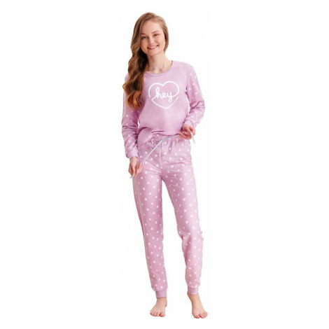 Dievčenské pyžamo Ami fialové hey