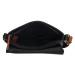 Čierna elegantná crossbody kabelka „Elegante“