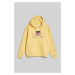 MIKINA GANT REL ARCHIVE SHIELD HOODIE DUSTY YELLOW