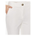 Marella Chino nohavice Matteo 2413781014 Biela Slim Fit