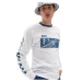 Vans x Penn Long Sleeve T-Shirt - Pánske - Mikina Vans - Biele - VN0A4VKKZ6T