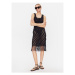 Seafolly Plážové šaty Marrakesh 54848-CU Čierna Slim Fit