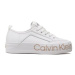 Calvin Klein Jeans Sneakersy Vulc Flatf Low Wrap Around Logo YW0YW01025 Biela