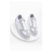 Marjin Women's Sneaker Lace Up Multi-Piece Sneakers Velti White