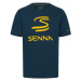 Ayrton Senna pánske tričko Logo blue 2024