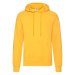 Żółta bluza męska Hooded Sweat Fruit of the Loom