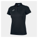 Women's T-shirt Joma Hobby Women Polo Shirt S/S Black