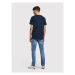 Jack&Jones Tričko Basher 12182498 Tmavomodrá Regular Fit