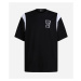 Tričko Karl Lagerfeld Varsity T-Shirt Black