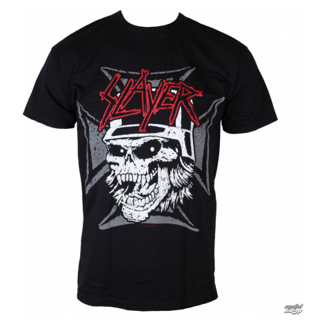 Tričko metal ROCK OFF Slayer Graphic Skull Čierna
