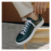 Vasky Glory Green - Dámske kožené tenisky / botasky zelené, ručná výroba