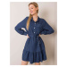 Navy blue dress by Brianna