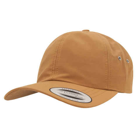 Low-profile yellowbean water-repellent cap