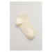 PONOŽKY GANT LYOCELL ANKLE RIB SOCKS CREAM