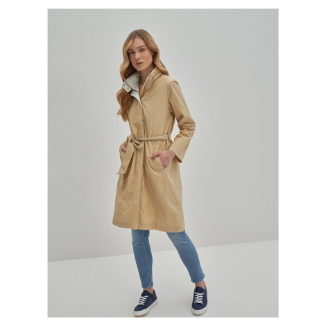 Big Star Woman's Coat Outerwear 130264 Gold-800