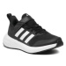 Adidas Sneakersy Fortarun 2.0 Cloudfoam Sport Running Elastic Lace Top Strap Shoes IG5387 Čierna