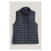 VESTA GANT LIGHT DOWN VEST BLACK