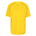 James&amp;Nicholson Unisex funkčné tričko JN386 Yellow