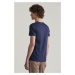 TRIČKO GANT SLIM SHIELD V-NECK T-SHIRT EVENING BLUE