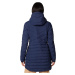 TMAVOMODRÁ DÁMSKA ZIMNÁ PREŠÍVANÁ BUNDA COLUMBIA JOY PEAK HOODED II MID JACKET 2088641464