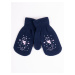 Yoclub Kids's Gloves RED-0116G-AA1A-001 Navy Blue