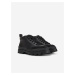 Čierne dievčenské kožené topánky Camper Brutus
