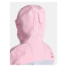 Šedo-ružová dievčenská softshellová bunda Kilpi RAVIA-J