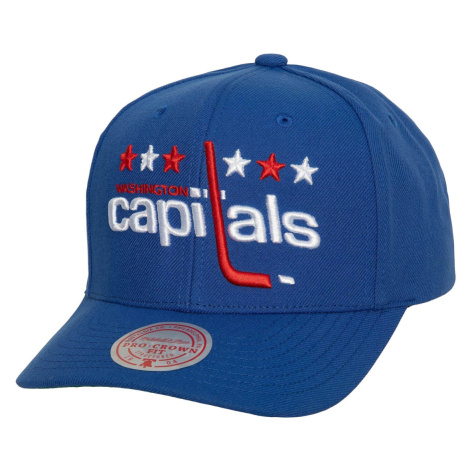 Washington Capitals čiapka flat šiltovka NHL Team Ground 2.0 Pro Snapback Mitchell & Ness