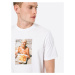 WOOD WOOD Tričko 'Sami Brett Lloyd Nonna'  zmiešané farby / biela