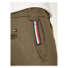 Tommy Hilfiger Bavlnené nohavice Bleecker MW0MW11785 Zelená Slim Fit