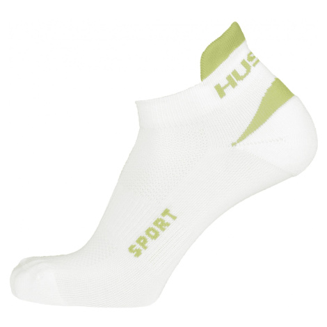 HUSKY Sport socks white/light green